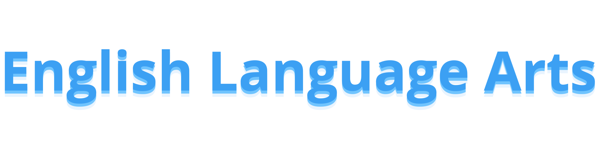 English language arts