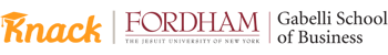 Knack x Fordham Gabelli logo