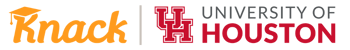 Knack x UHouston logo