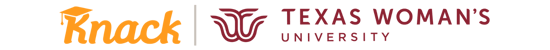 Knack x TWU logo