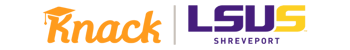 Knack x LSUS logo