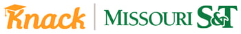 Knack x Missouri S&T logo Knack x Missouri S&T logo