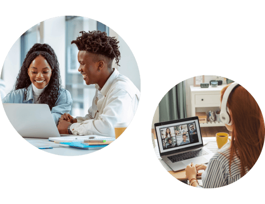 NYU student recruitment landing page image