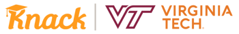 Knack x VT logo